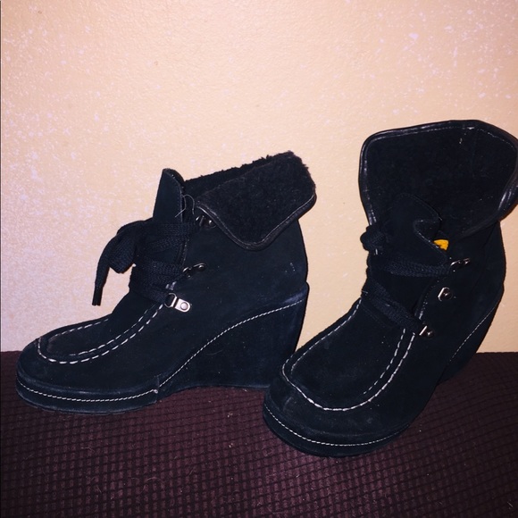 rocket dog wedge boots